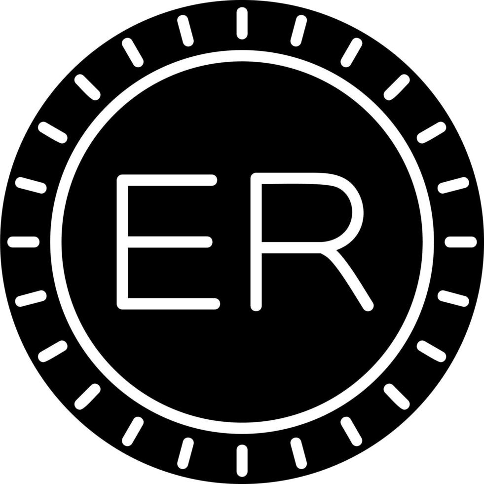 eritrea ringa koda vektor ikon