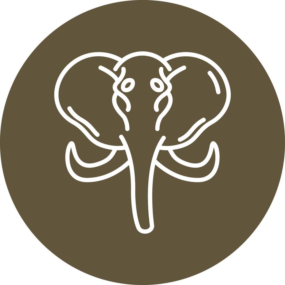 Elefant-Vektor-Symbol vektor