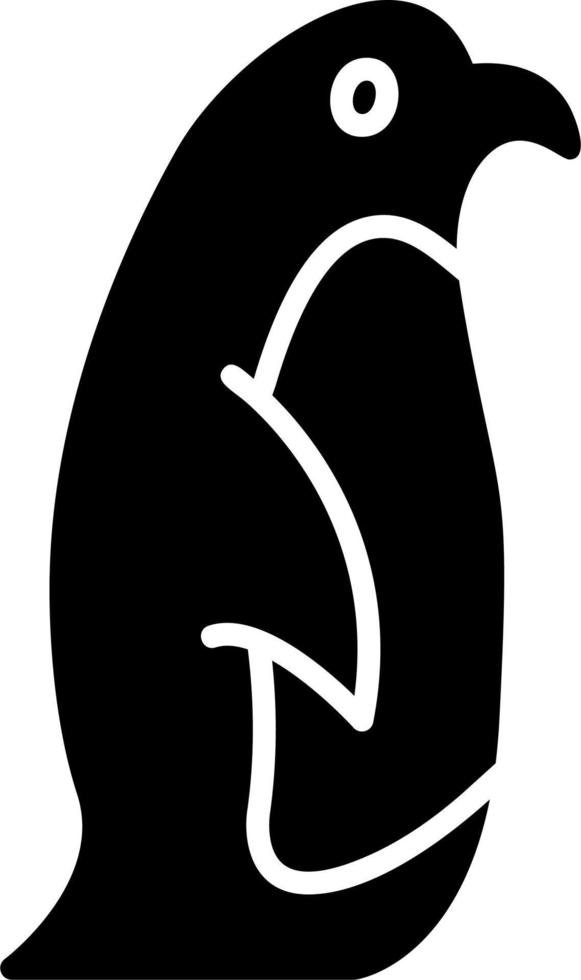 Pinguin-Vektor-Symbol vektor