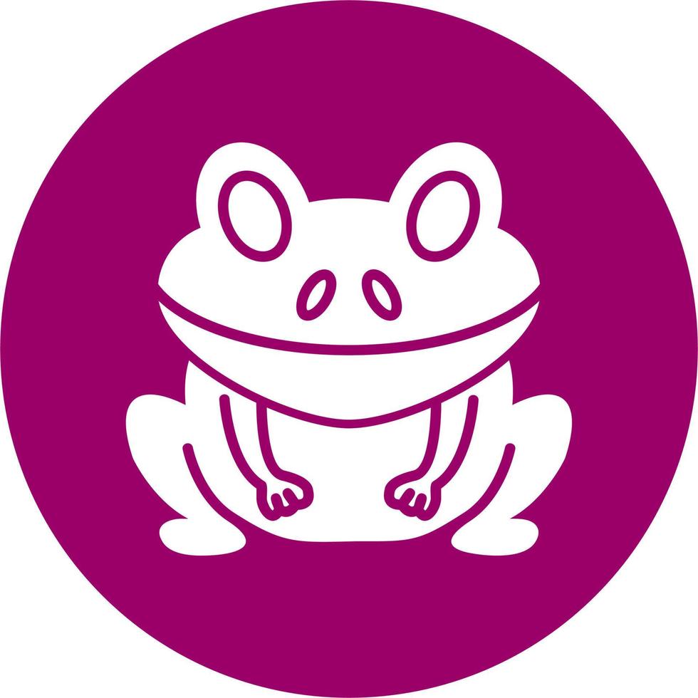 Frosch-Vektor-Symbol vektor