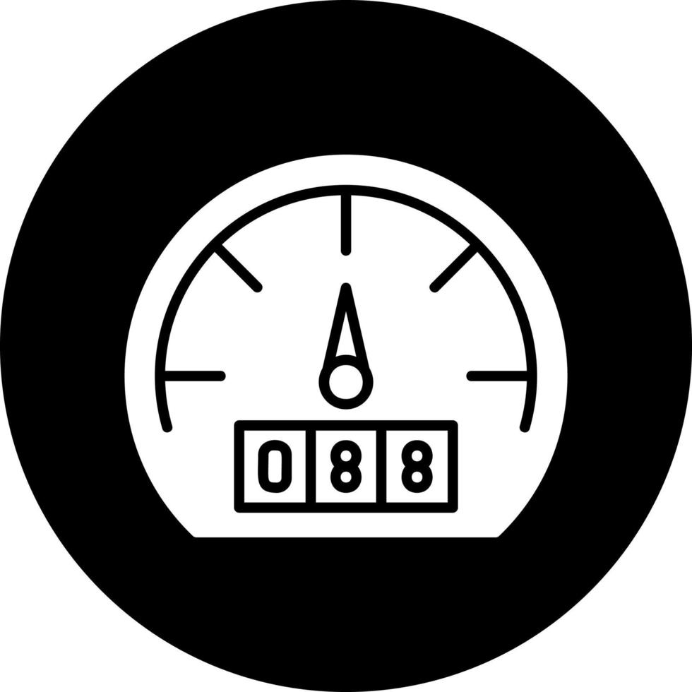 Tachometer-Vektorsymbol vektor