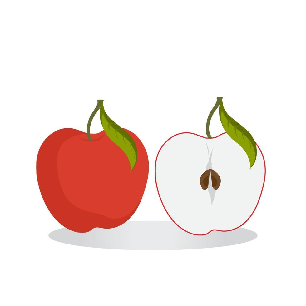 apple-ikon för grafiska designprojekt vektor