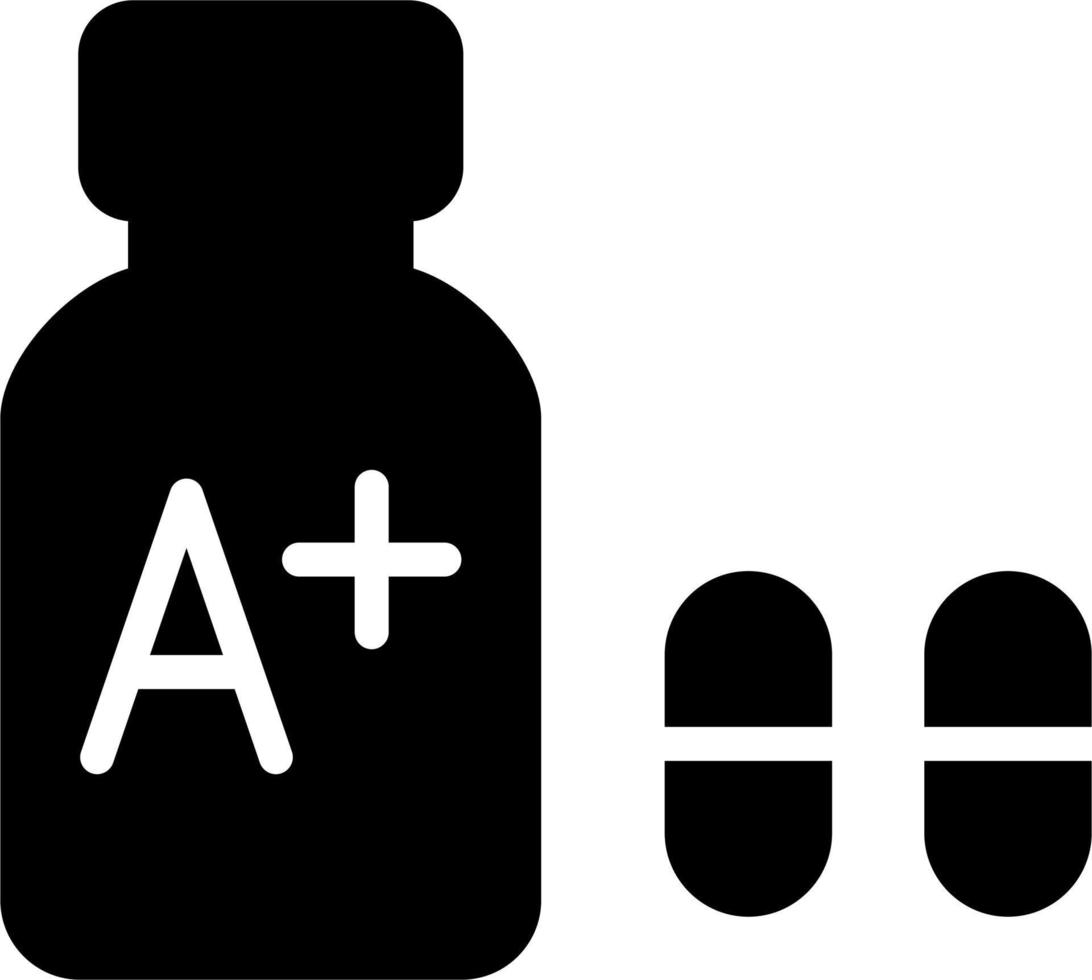 Vektorsymbol für Vitamine vektor