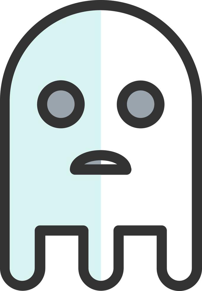 Ghost-Vektor-Icon-Design vektor