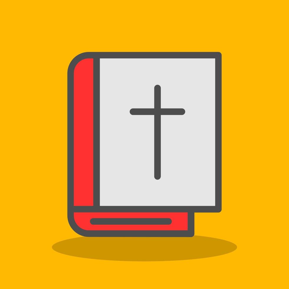 Bibel-Vektor-Icon-Design vektor