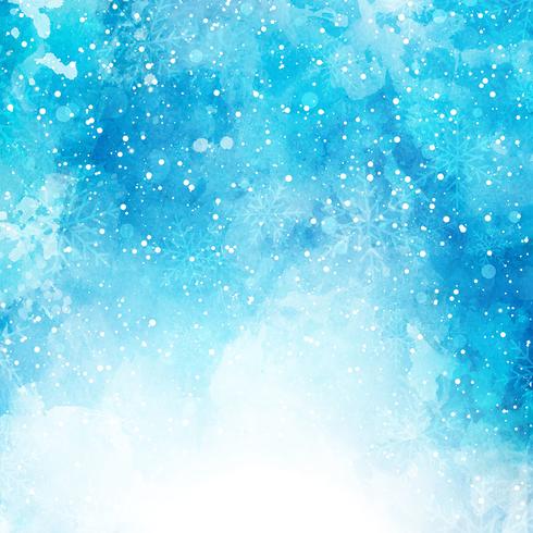 Weihnachten Aquarell Hintergrund vektor