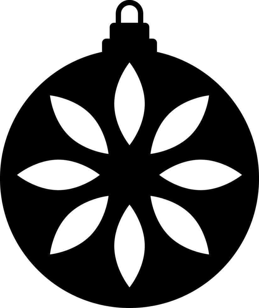 Weihnachten Ball Symbol. Vektor Symbol