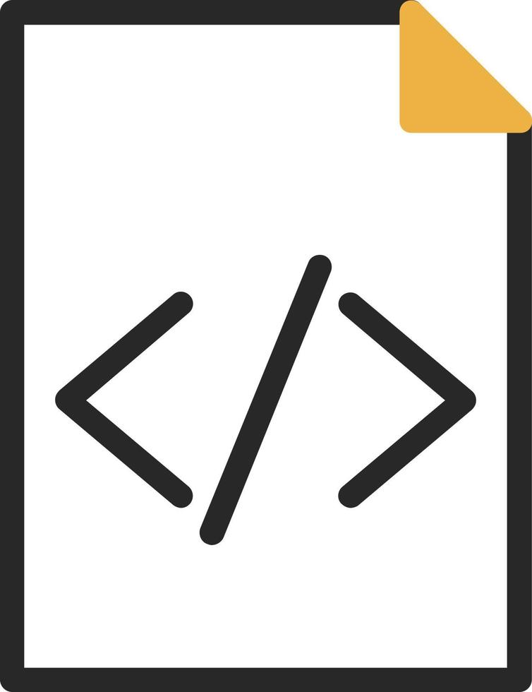 fil koda vektor ikon design