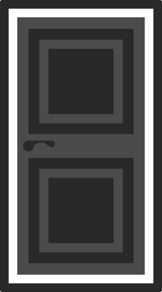 Tür, Symbol im modisch eben Stil isoliert auf Weiß Hintergrund. Tür Symbol zum Ihre Netz Seite? ˅ Design, Logo, Anwendung, ui. Vektor Illustration, Folge10. - - Vektor auf Weiß Hintergrund