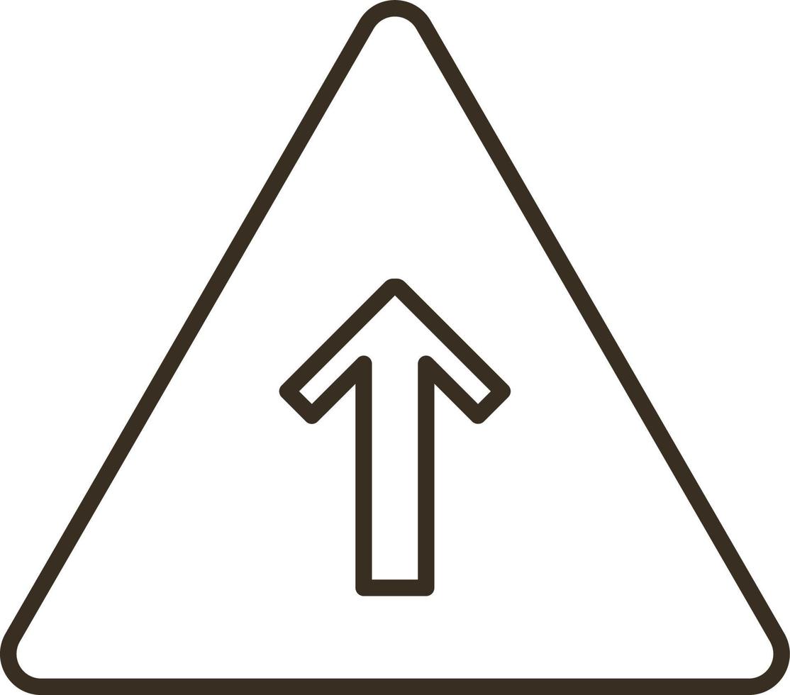 Linie Vektor Symbol Pfeil, wachsen, Pyramide. Gliederung Vektor Symbol auf Weiß Hintergrund