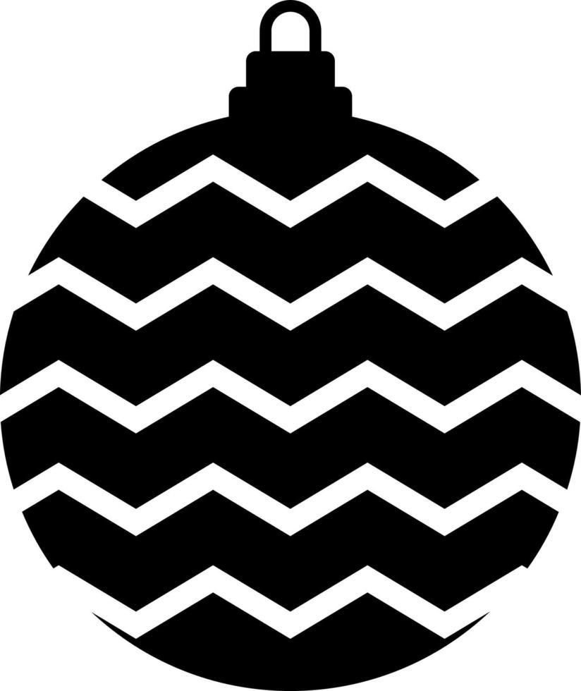 Weihnachten Ball Symbol, eben Design Beste Vektor Symbol. Vektor Symbol