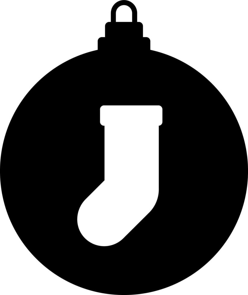 Weihnachten Ball Symbol. Vektor Symbol