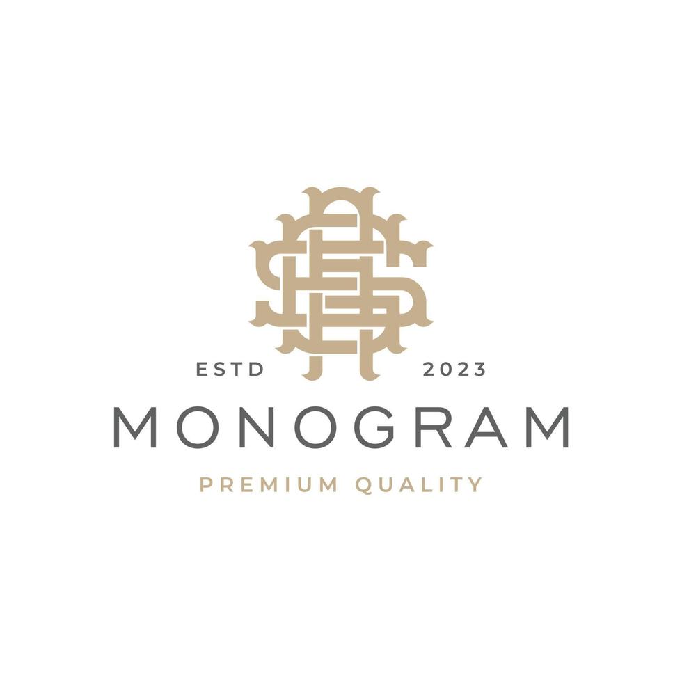 Monogramm Gas Brief Logo. Initialen drei Brief Konzept Design zum Ihre Marke oder Unternehmen Identität vektor