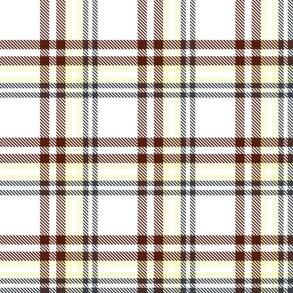 Plaid Muster Stoff Vektor Design ist ein gemustert Stoff bestehend aus von criss gekreuzt, horizontal und Vertikale Bands im mehrere Farben. Tartans sind angesehen wie ein kulturell Symbol von Schottland.