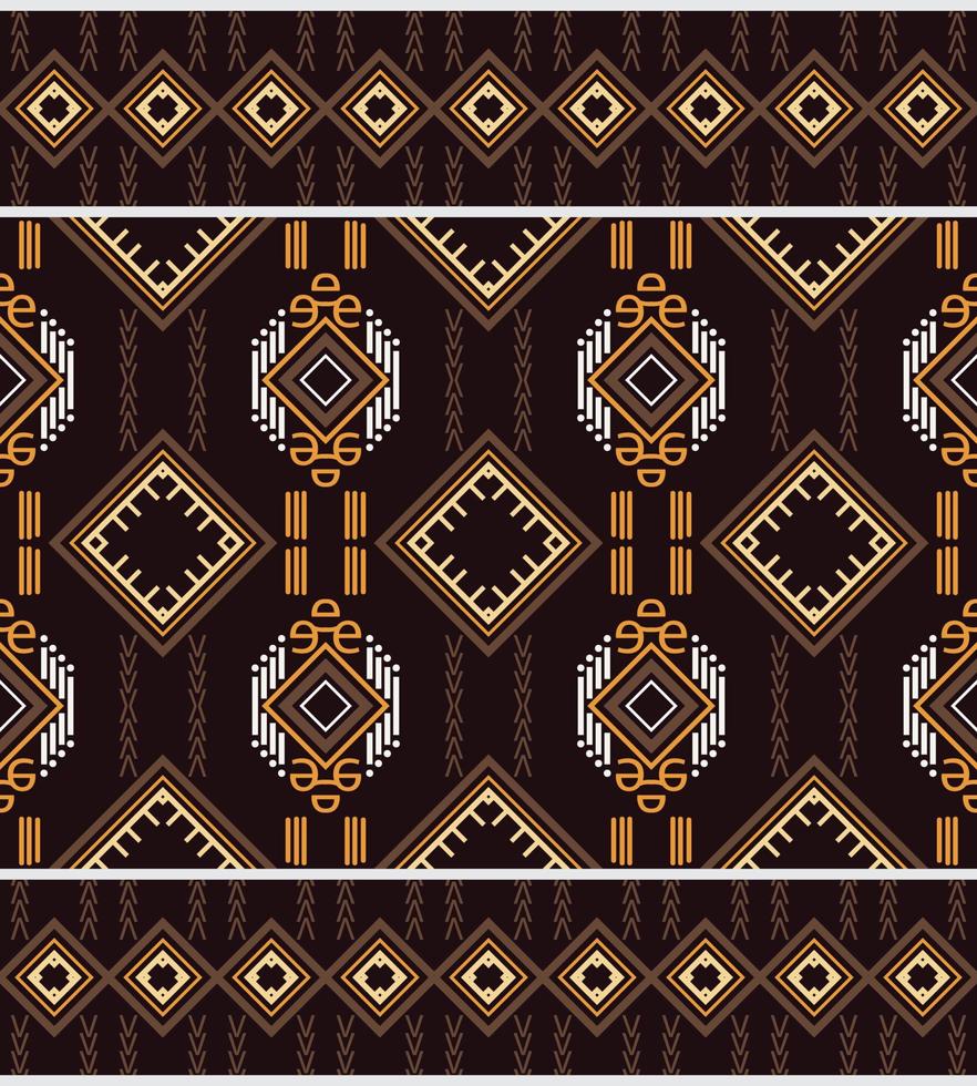 etnisk design gräns. traditionell mönster afrikansk konst den är en mönster geometrisk former. skapa skön tyg mönster. design för skriva ut. använder sig av i de mode industri. vektor
