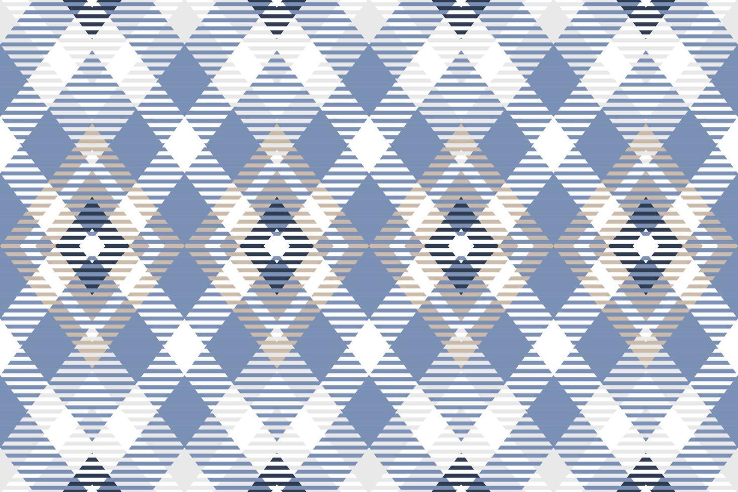 Tartan Muster Design Textil- ist gemacht mit abwechselnd Bands von farbig Vor gefärbt Fäden gewebte wie beide Kette und Schuss beim richtig Winkel zu jeder andere. vektor