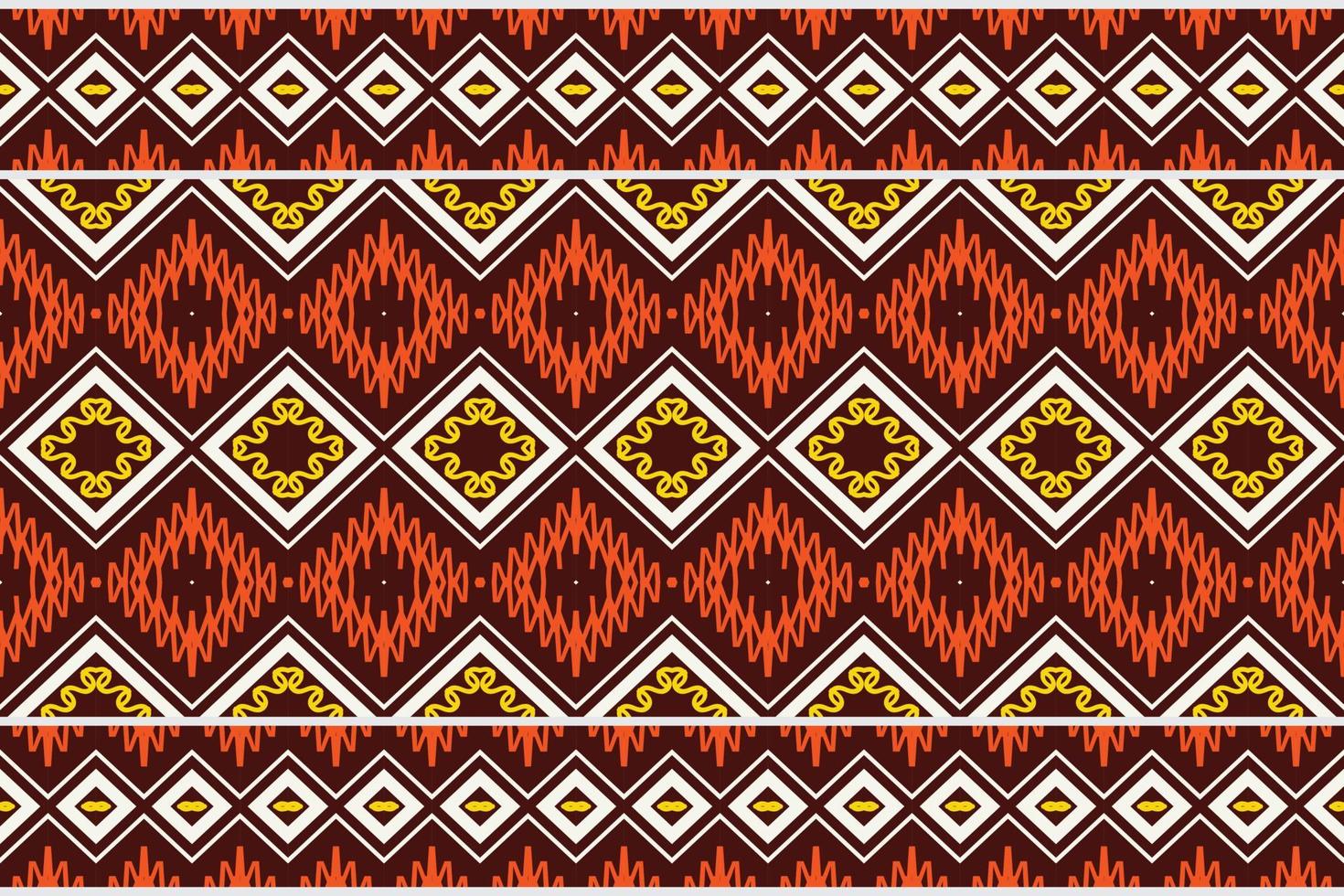 indisch ethnisch Muster. traditionell gemustert einheimisch amerikanisch Kunst es ist ein Muster geometrisch Formen. erstellen schön Stoff Muster. Design zum drucken. mit im das Mode Industrie. vektor
