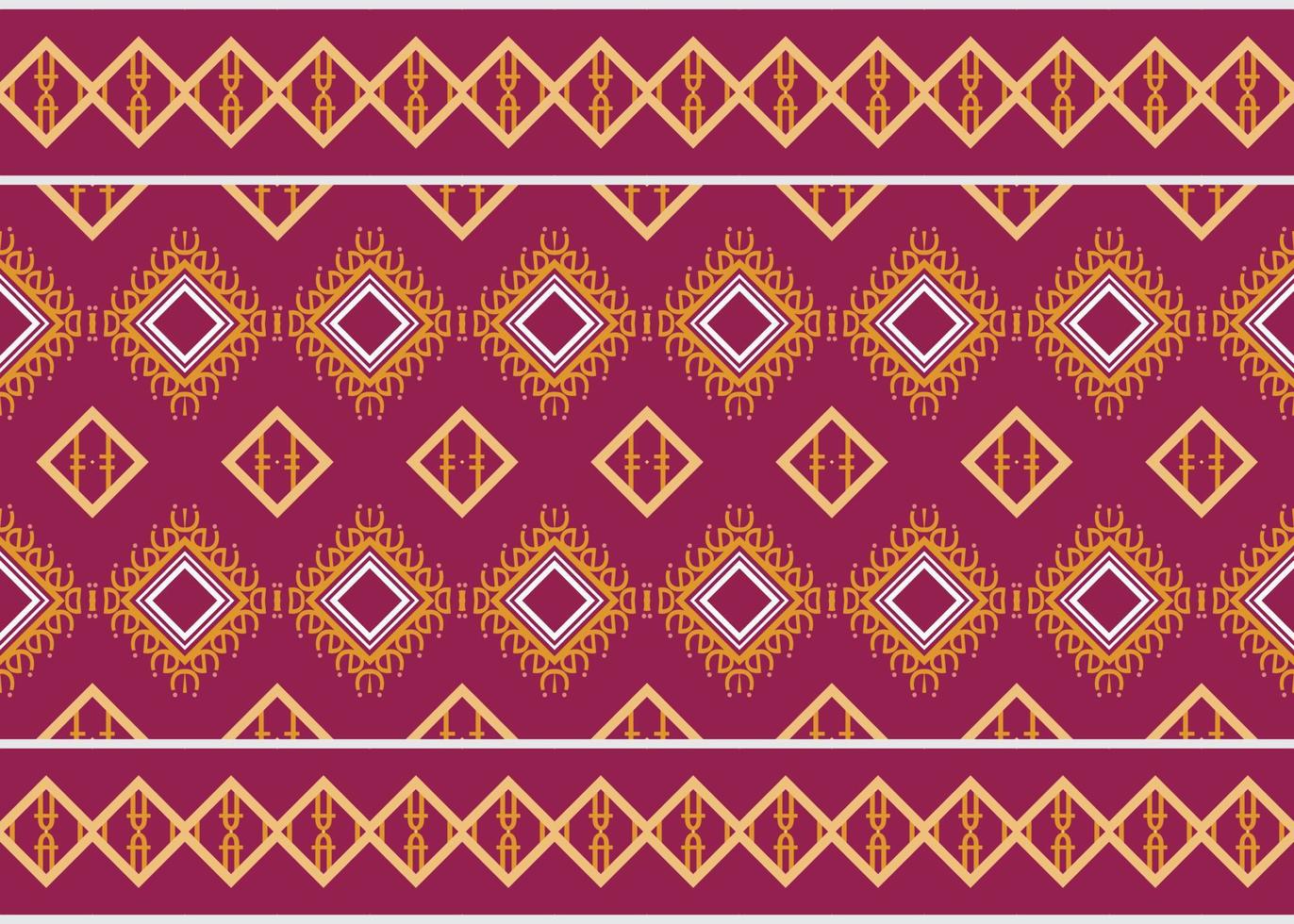 etnisk mönster stam- Färg geometrisk traditionell etnisk orientalisk design för de bakgrund. folk broderi, indian, skandinaviska, zigenare, mexikansk, afrikansk matta, matta. vektor