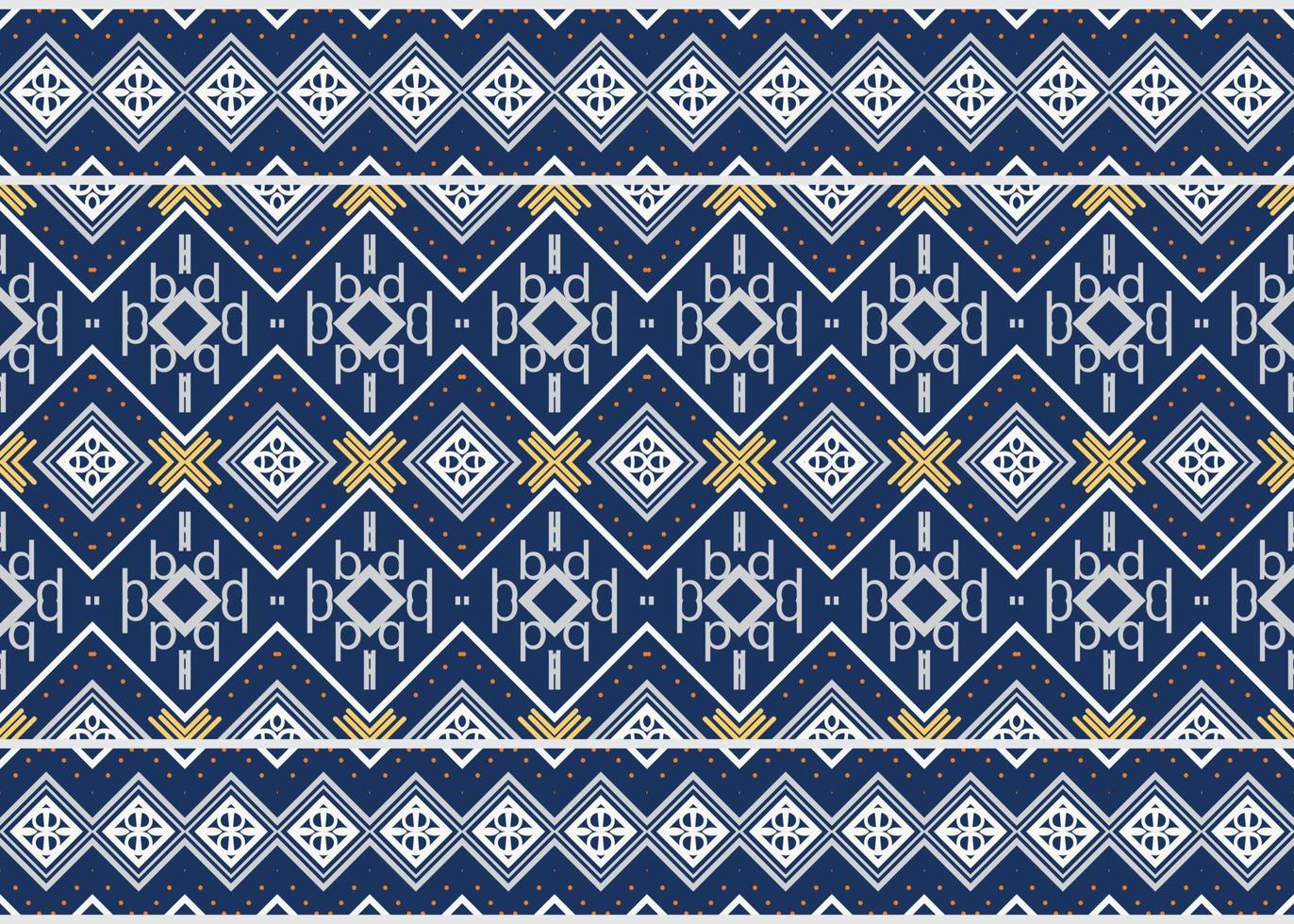 ethnisch Muster Stammes- Chevron geometrisch traditionell ethnisch orientalisch Design zum das Hintergrund. Volk Stickerei, indisch, skandinavisch, Zigeuner, Mexikaner, afrikanisch Teppich, Teppich. vektor