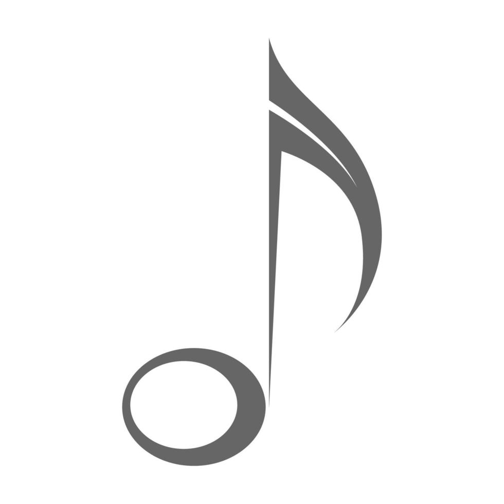 Musical Hinweis Symbol Design vektor