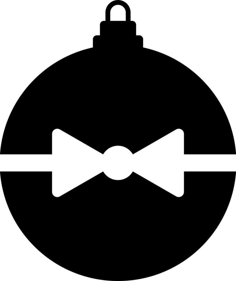 Weihnachten Ball Symbol. Vektor Symbol