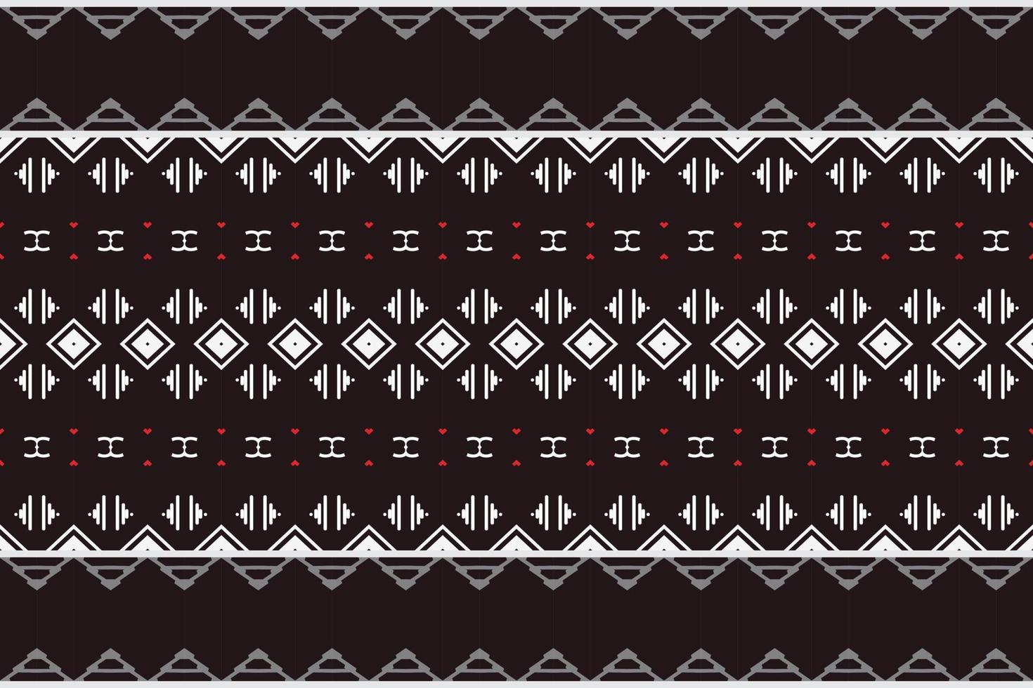 einfach Stammes- Muster Design. traditionell ethnisch Muster Design es ist ein Muster geometrisch Formen. erstellen schön Stoff Muster. Design zum drucken. mit im das Mode Industrie. vektor
