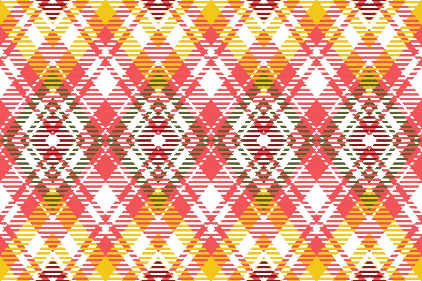 Büffel Plaid Muster Stoff Design Textur ist ein gemustert Stoff bestehend aus von criss gekreuzt, horizontal und Vertikale Bands im mehrere Farben. Tartans sind angesehen wie ein kulturell Symbol von Schottland. vektor