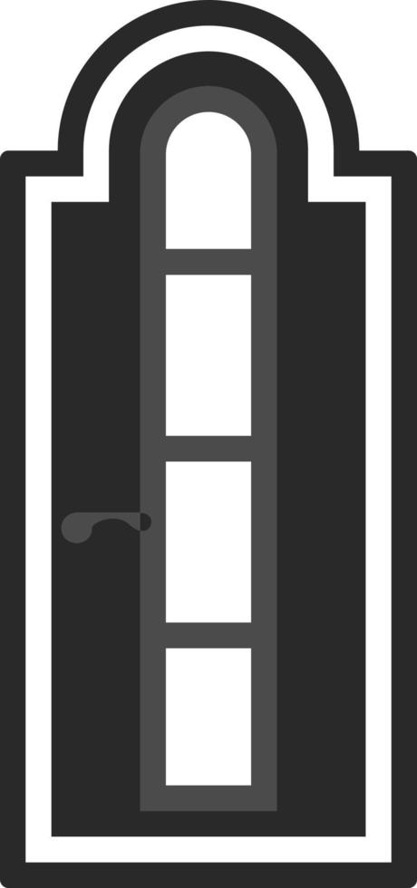 Tür, Symbol im modisch eben Stil isoliert auf Weiß Hintergrund. Tür Symbol zum Ihre Netz Seite? ˅ Design, Logo, Anwendung, ui. Vektor Illustration, Folge10. - - Vektor auf Weiß Hintergrund
