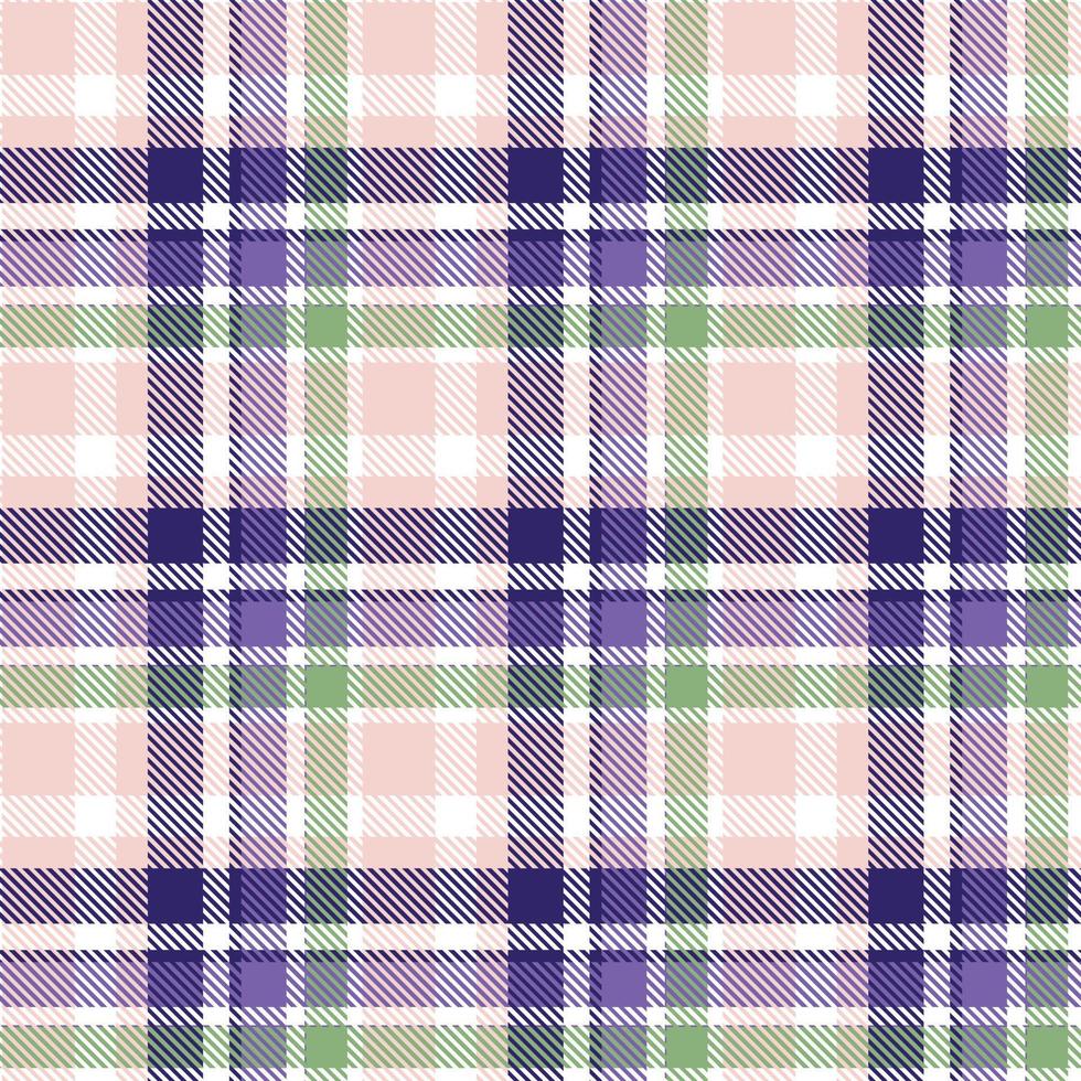 einfach Plaid Muster ist ein gemustert Stoff bestehend aus von criss gekreuzt, horizontal und Vertikale Bands im mehrere Farben.nahtlos Tartan zum Schal, Schlafanzug, Decke, Bettdecke, Kilt groß Schal. vektor