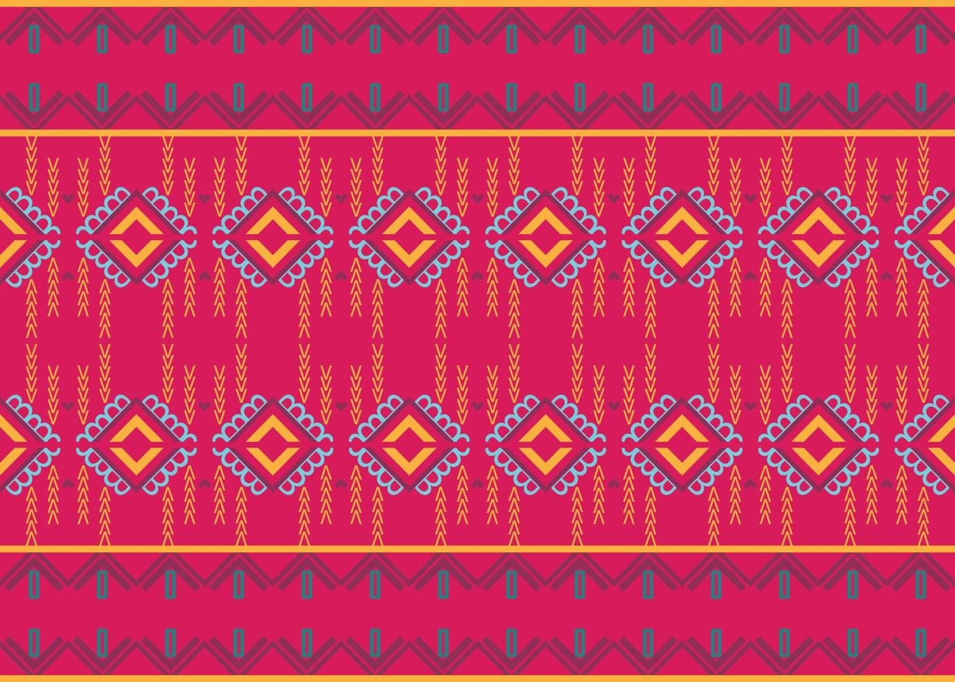 etnisk mönster bakgrund. traditionell mönstrad gammal saree klänning design den är en mönster geometrisk former. skapa skön tyg mönster. design för skriva ut. använder sig av i de mode industri. vektor