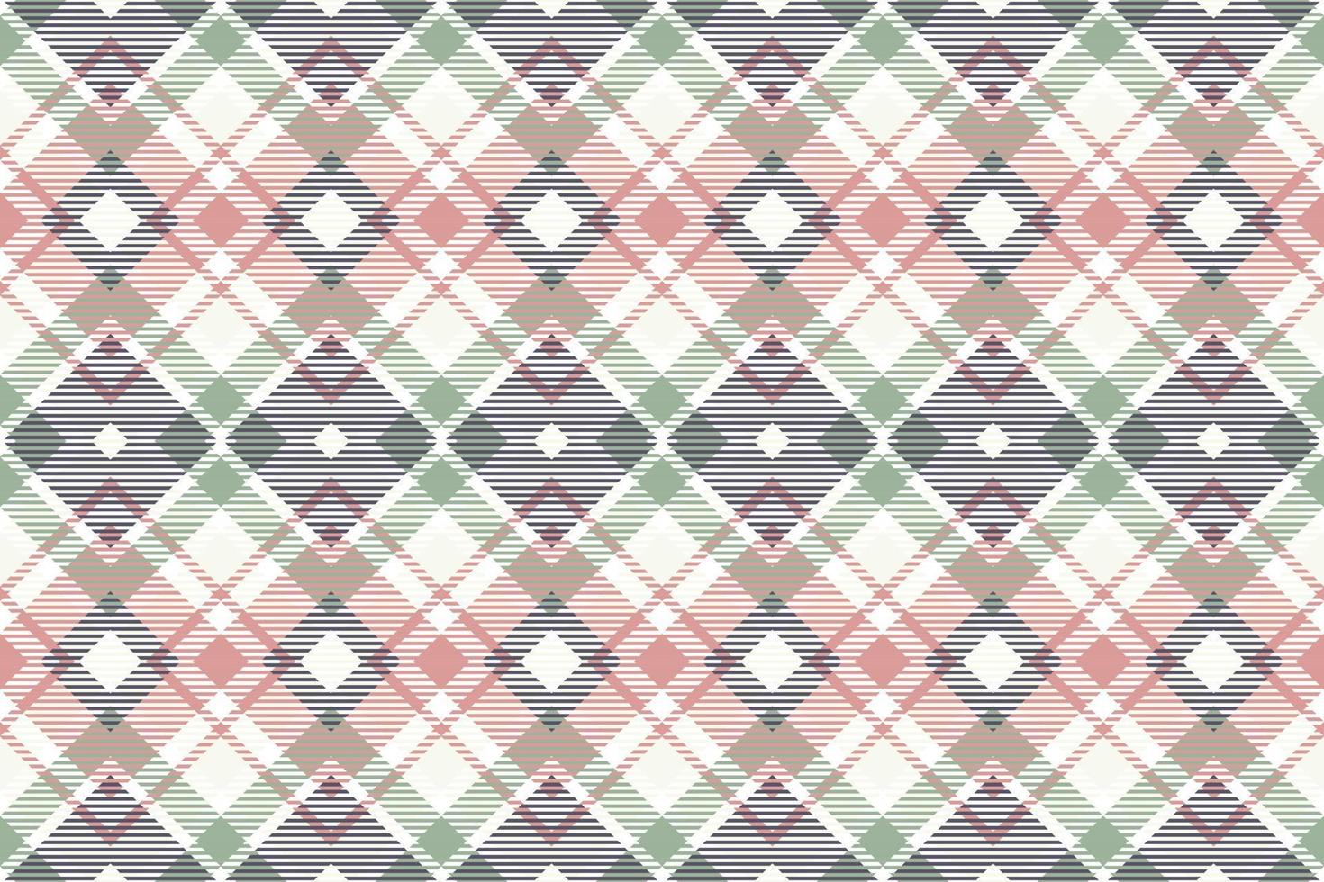 Scott Tartan Muster ist ein gemustert Stoff bestehend aus von criss gekreuzt, horizontal und Vertikale Bands im mehrere Farben.Plaid nahtlos zum Schal, Schlafanzug, Decke, Bettdecke, Kilt groß Schal. vektor