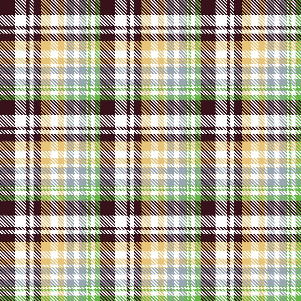 prüfen kariert Muster ist ein gemustert Stoff bestehend aus von criss gekreuzt, horizontal und Vertikale Bands im mehrere Farben.nahtlos Tartan zum Schal, Schlafanzug, Decke, Bettdecke, Kilt groß Schal. vektor