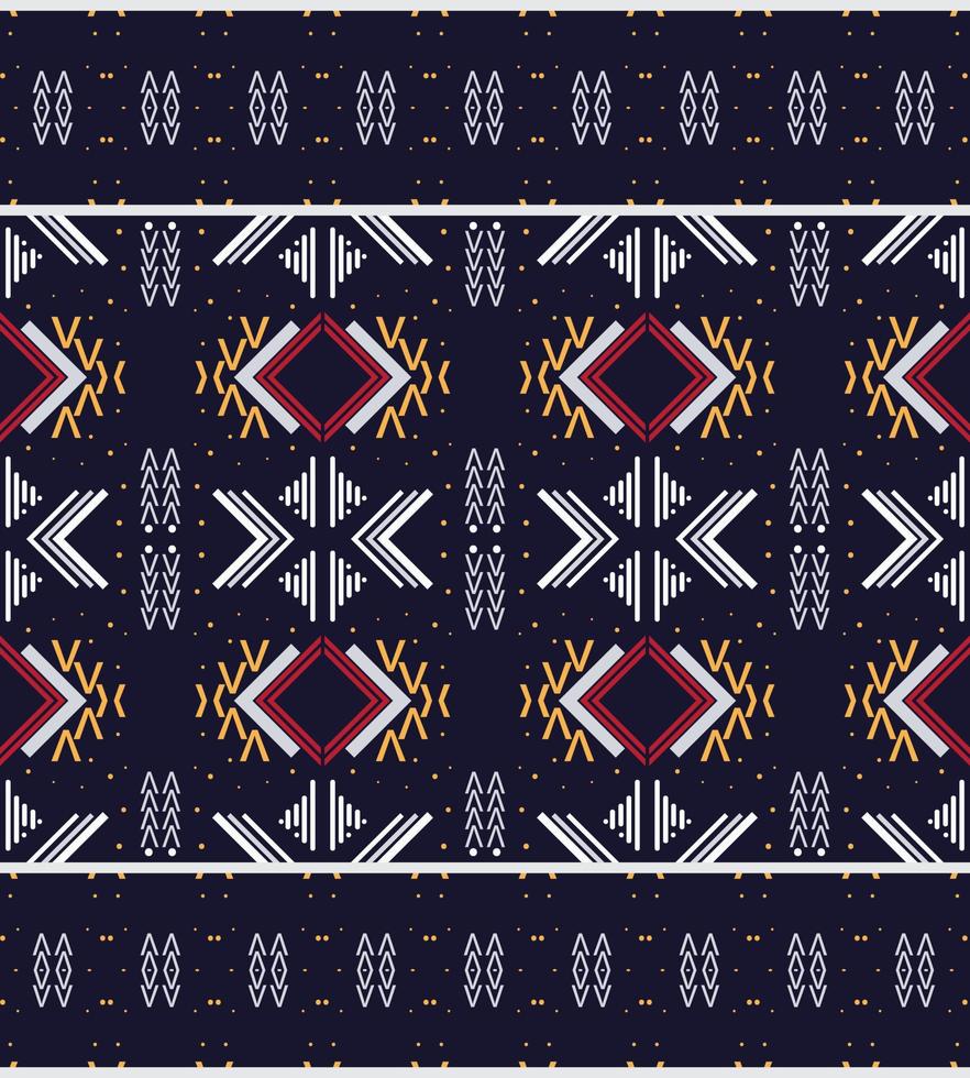 ethnisch Design Zeichnung Hintergrund. traditionell Muster afrikanisch Kunst es ist ein Muster geometrisch Formen. erstellen schön Stoff Muster. Design zum drucken. mit im das Mode Industrie. vektor