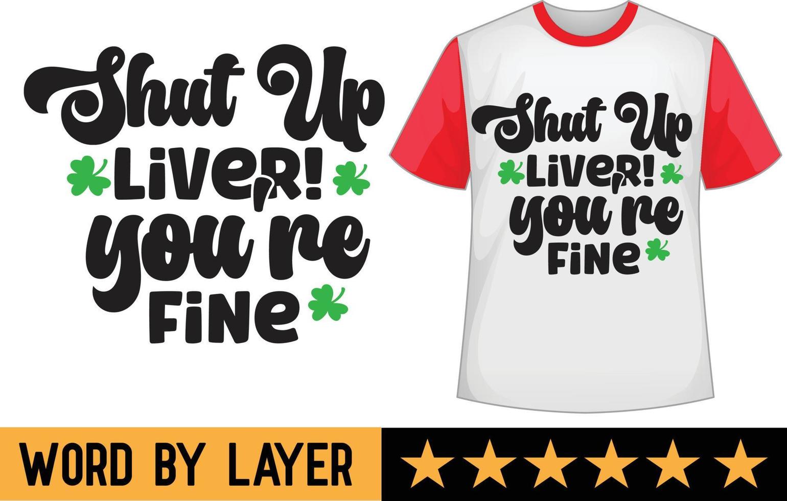 st.patrick svg t Hemd Design vektor