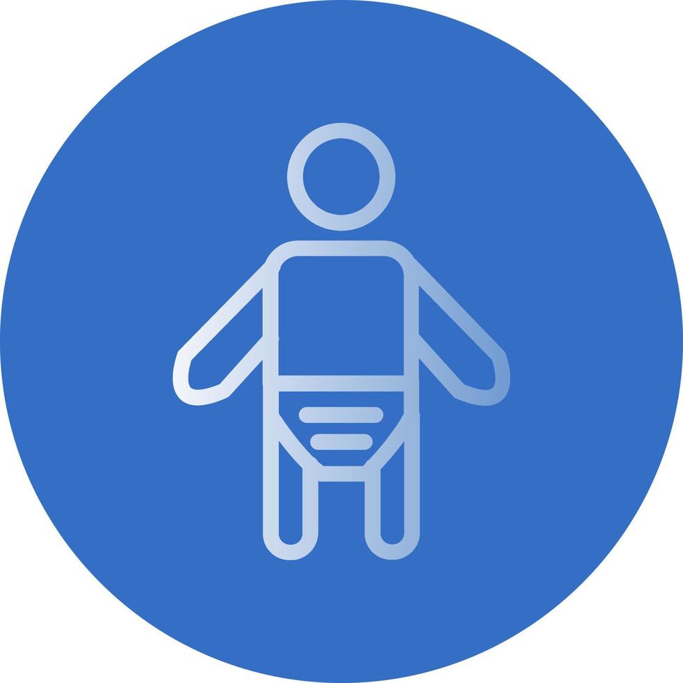 Baby-Vektor-Icon-Design vektor
