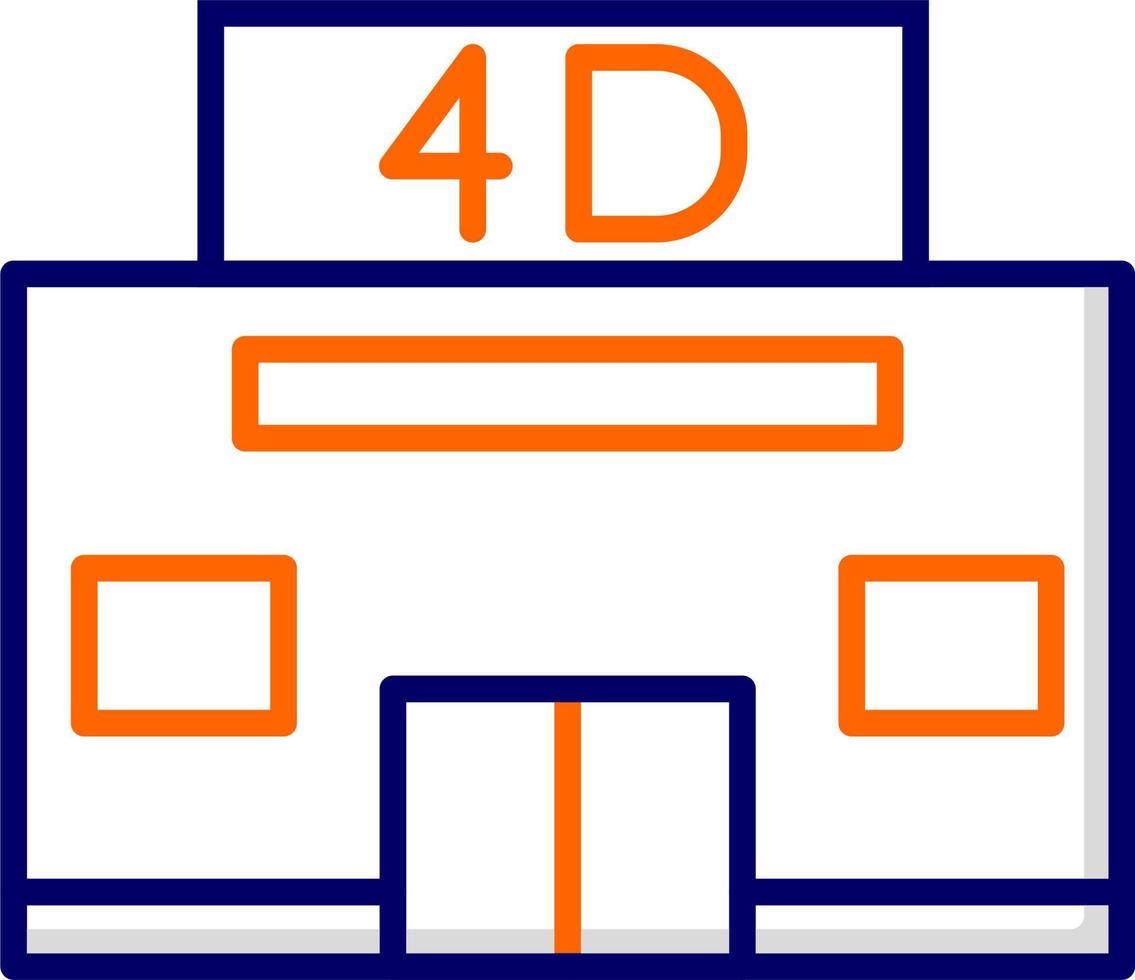 4d Kino Vektor Symbol