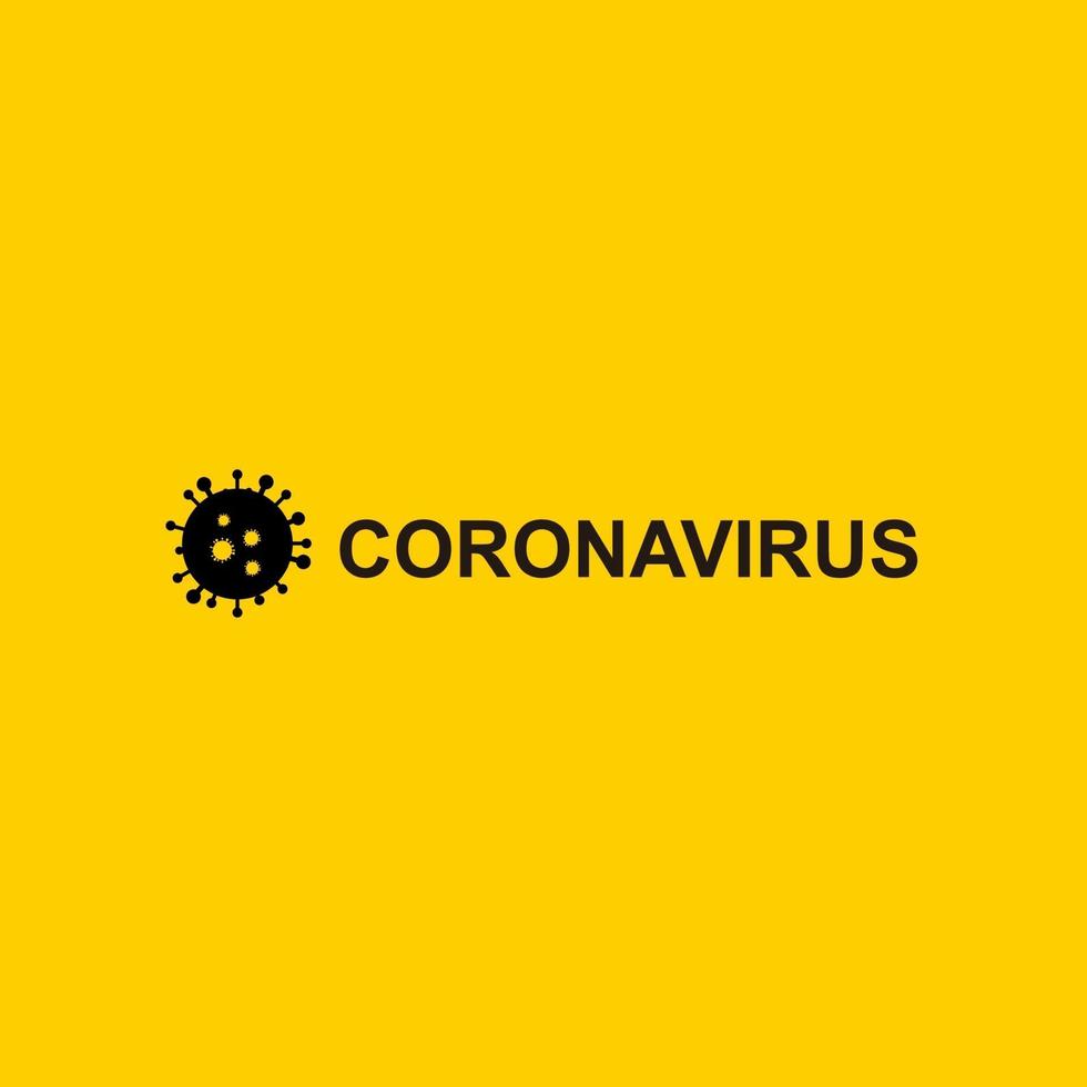 corona virus sjukdom covid-19 vektor mall design illustration