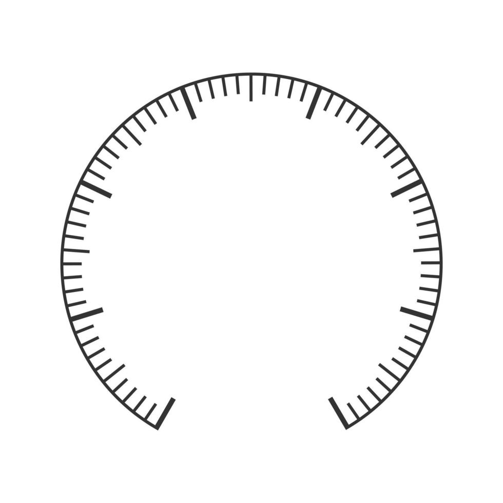 Rahmen Beispiel von Druck Meter, Manometer, Barometer, Tachometer, Tonometer, Thermometer, Navigator oder Indikator Werkzeug. runden Messung Instrumententafel Vorlage vektor