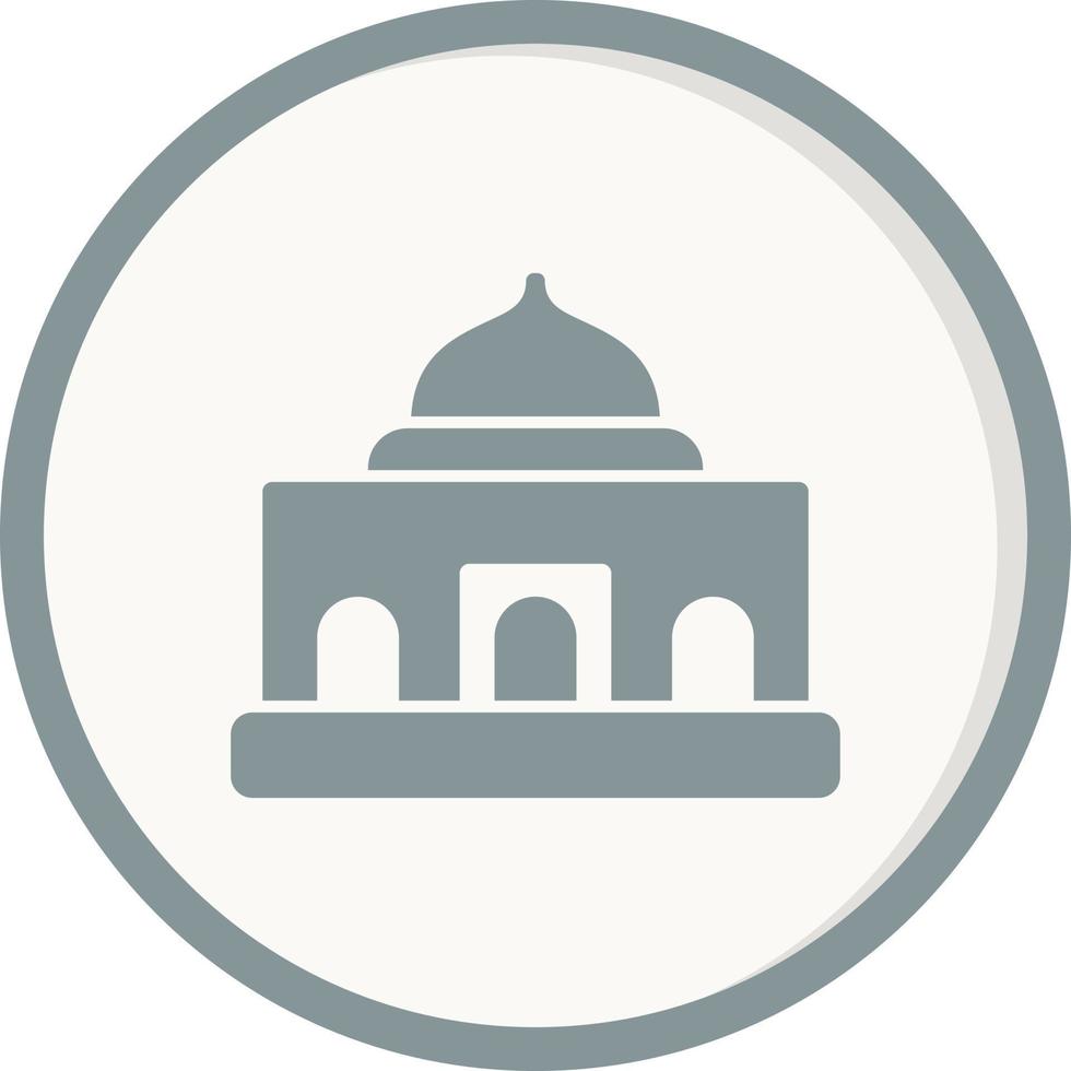 Moschee-Vektor-Symbol vektor