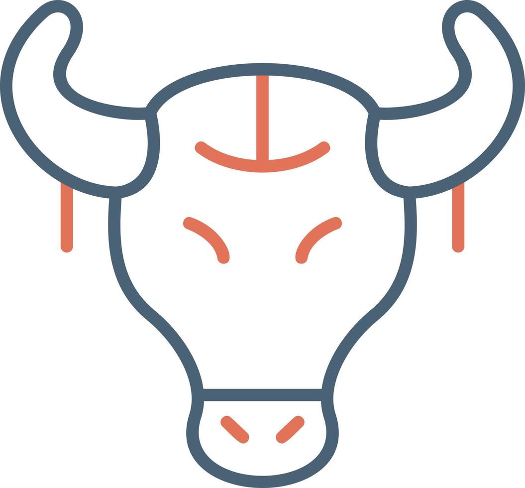 Stier Schädel Vektor Symbol