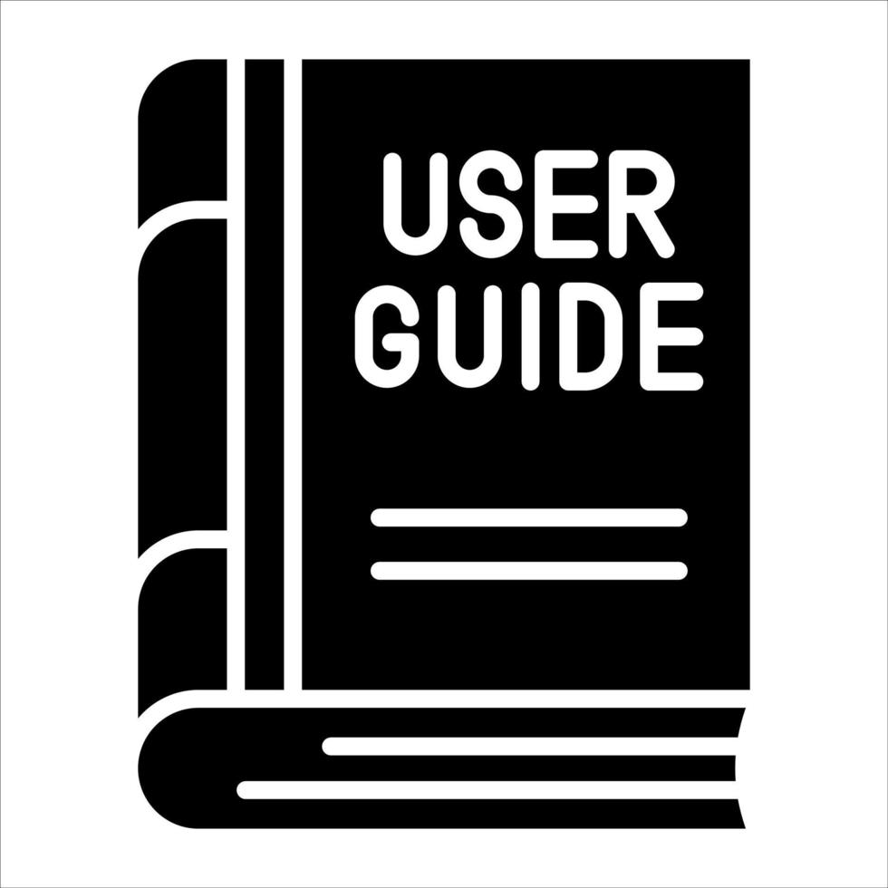 användare guide vektor design i modern stil, lätt till använda sig av ikon