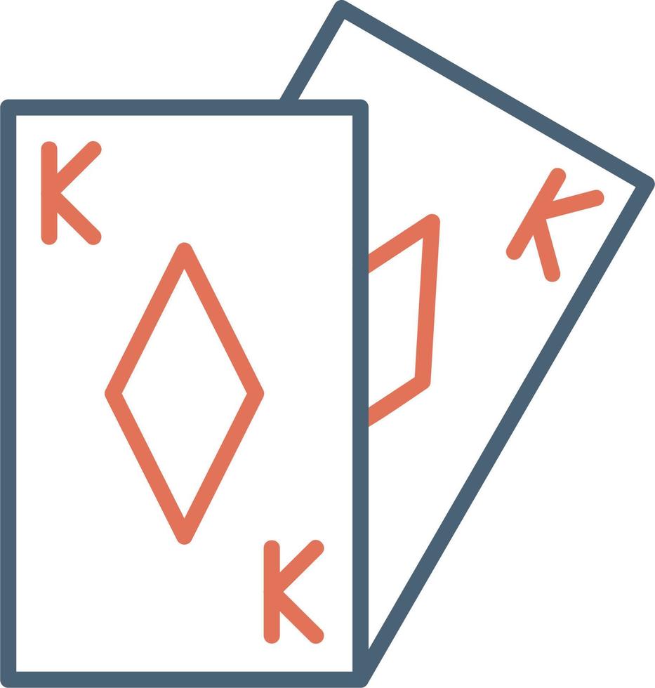 Karte Spiel Vektor Symbol