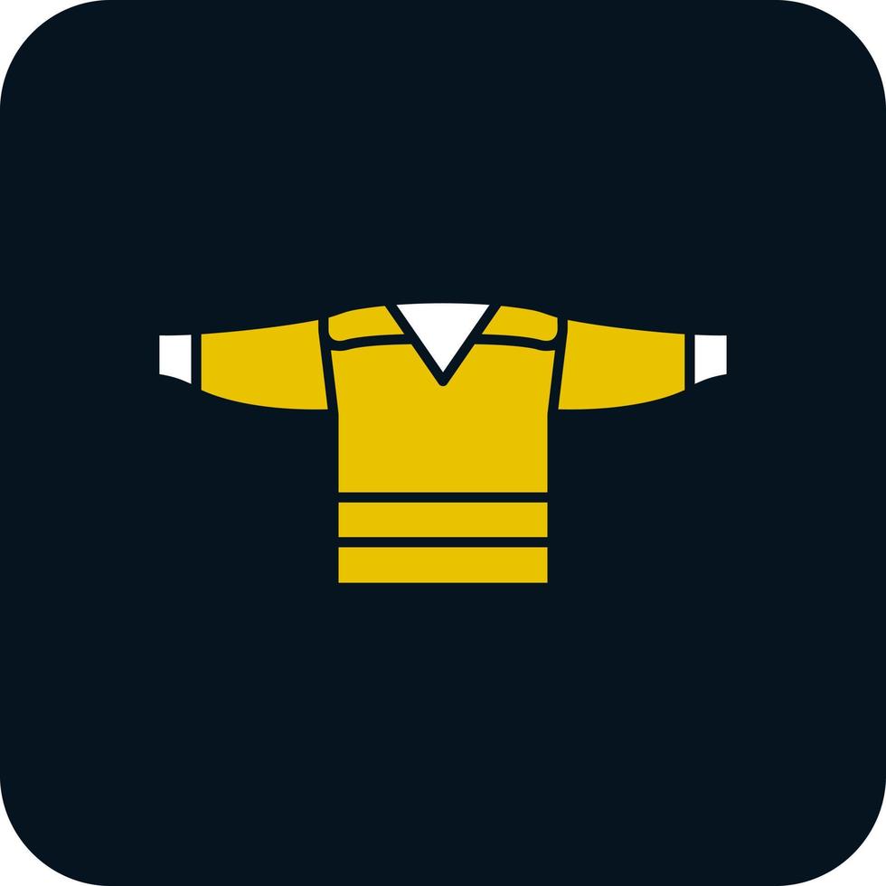 Hockey-Trikot-Vektor-Icon-Design vektor