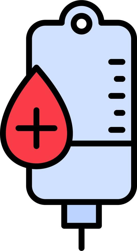 blod donation vektor ikon