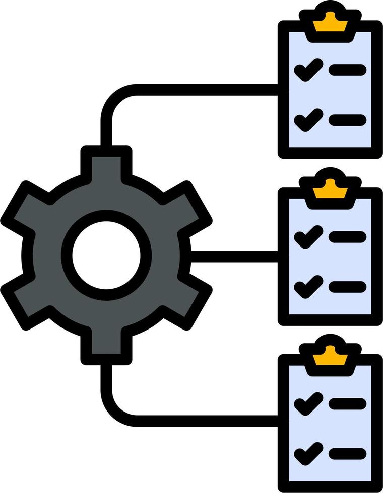 Einstellungsvektorsymbol vektor