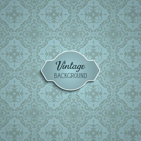 Vintage Muster Hintergrund vektor