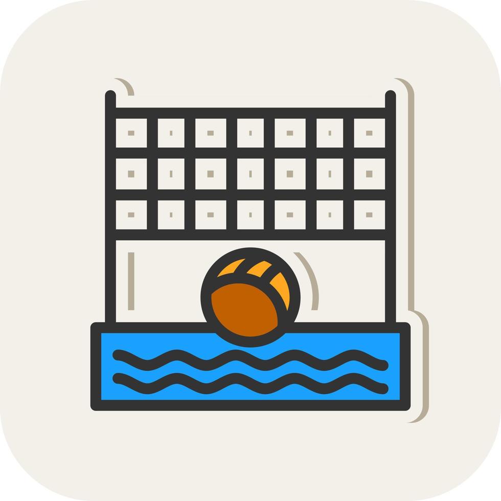 Wassersport-Vektor-Icon-Design vektor