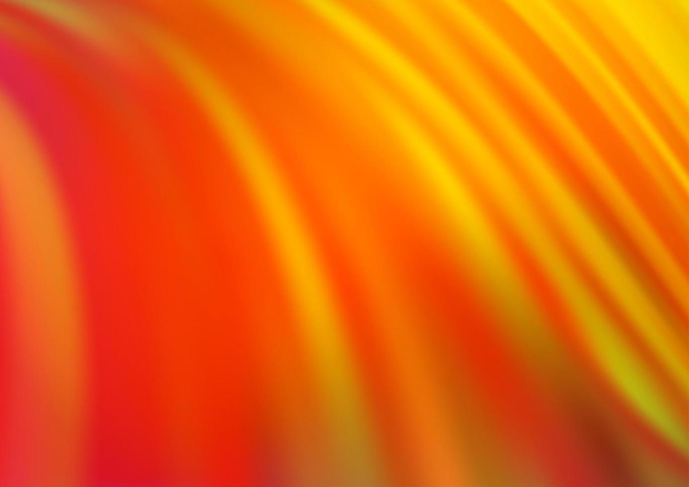 ljusgul, orange vektorbakgrund med bubbelformer. vektor