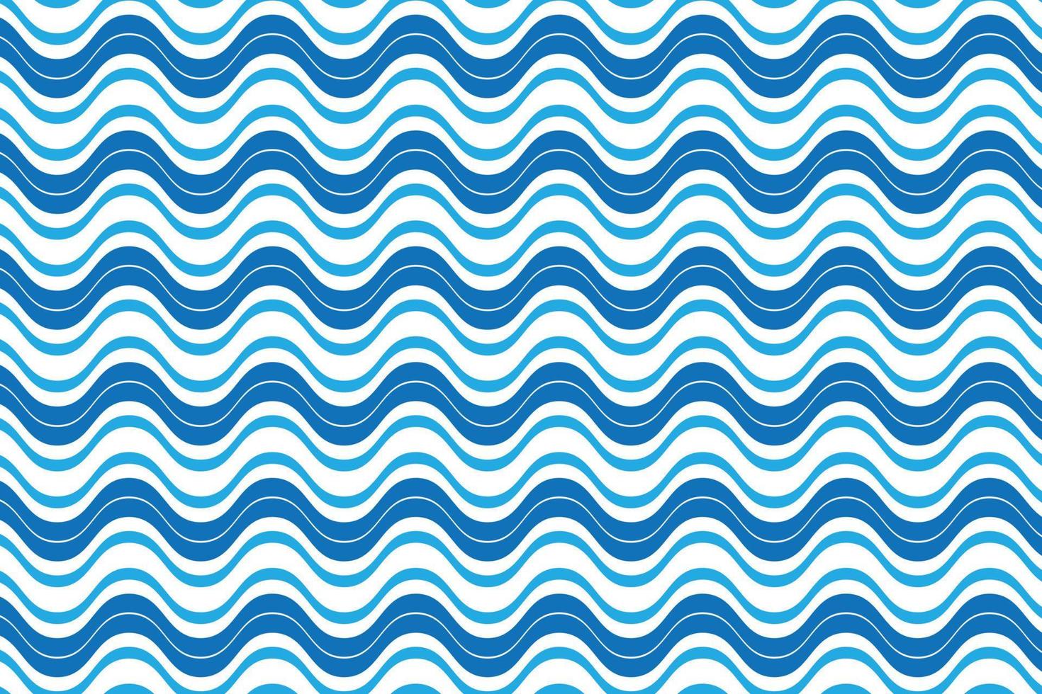nahtlos Blau diagonal Welle Muster Textur. vektor