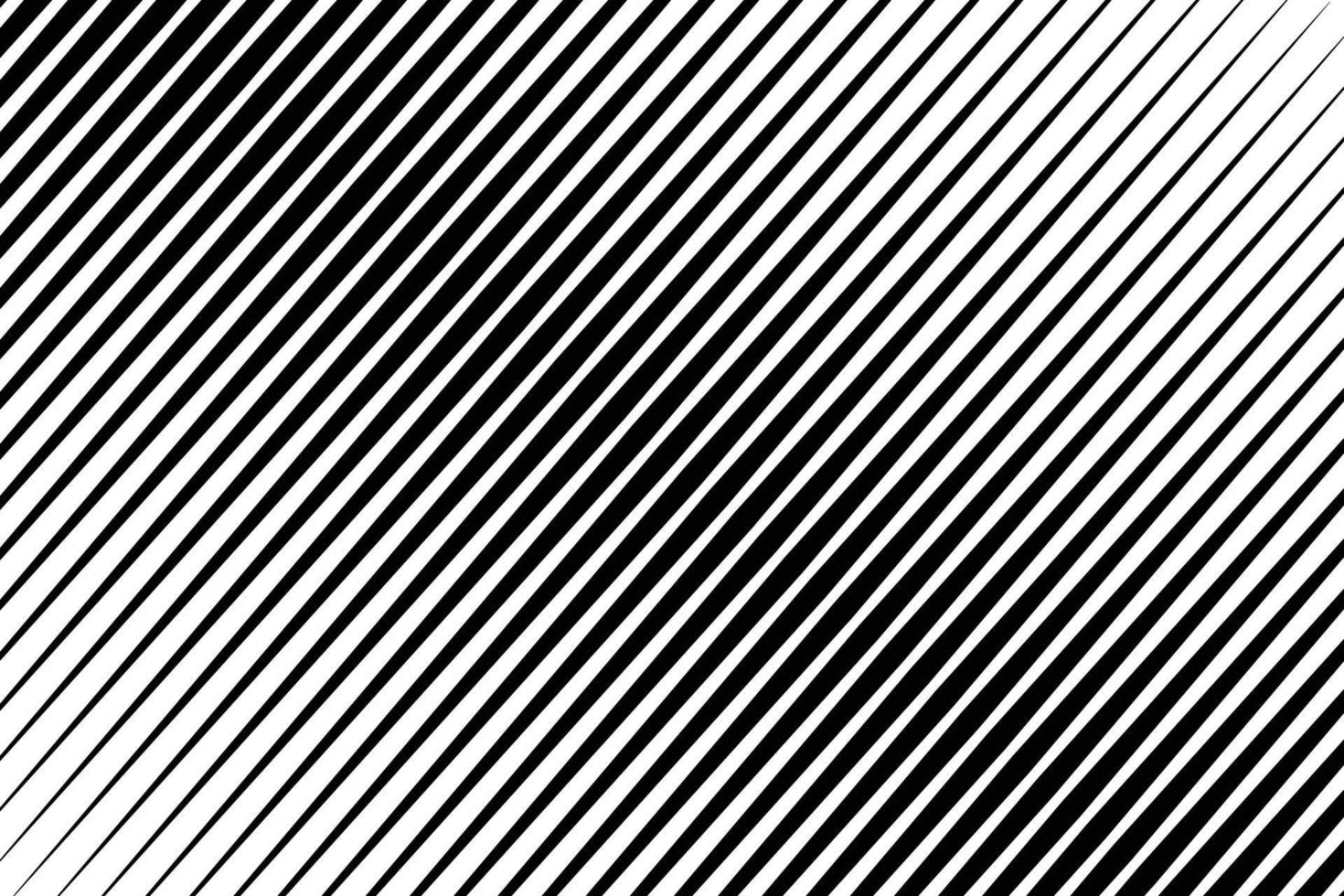 abstrakt diagonal svart vit rader mönster textur. vektor